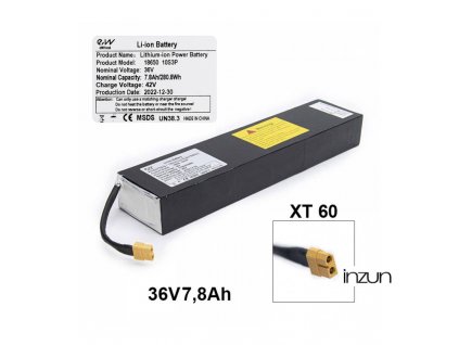 Baterie 36V 7,8Ah pro Kugoo S1 (Typ Lithiové)