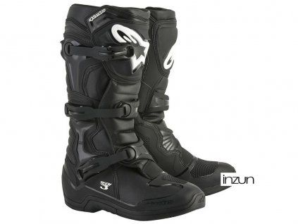 boty TECH 3, ALPINESTARS (černá) 2026 (Velikost 39)