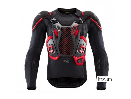 airbagová vesta TECH-AIR®OFF-ROAD system, ALPINESTARS (černá/červená) 2026 (Velikost L)