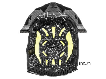 klobouk interiéru pro přilbu TWIST 2.0, AIROH (černá) (Velikost S)