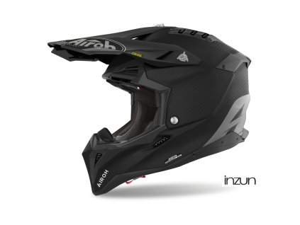 přilba AVIATOR 3 Carbon, AIROH (černá matná) 2026 (Velikost S)