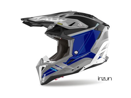 přilba AVIATOR 3 Saber, AIROH (lesklá modrá) 2025 (Velikost S)