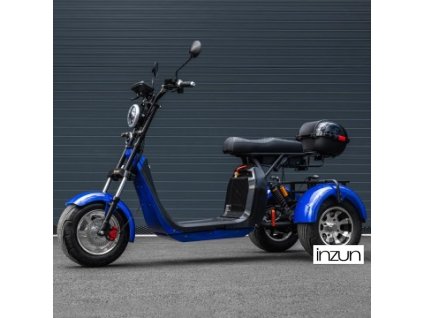 Elektrická tříkolka Leramotors Scooters C5 2000W Modrá (Barva Modrá)
