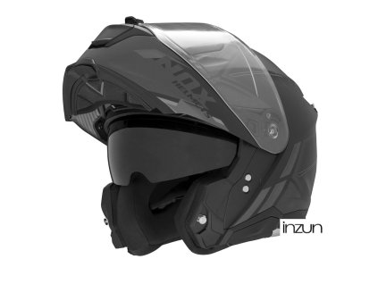 přilba N967 SYNCHRO, NOX (černá matná,šedá) 2025 (Velikost XS)