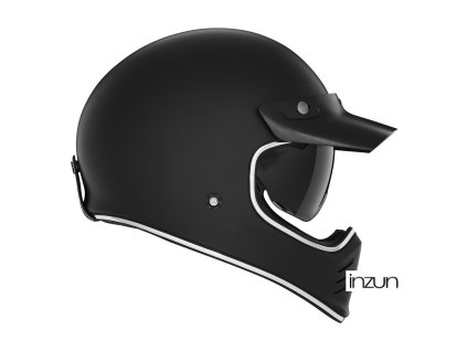 přilba SEVENTY II, NOX PREMIUM (černá matná) 2026 (Velikost XS)