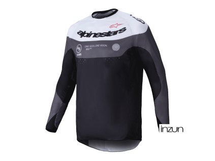 dres PRO-DURA, ALPINESTARS (černá/bílá) 2026 (Velikost L)