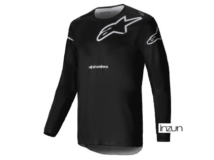 dres RACER GRAPHITE, ALPINESTARS (černá/šedá) 2025 (Velikost S)