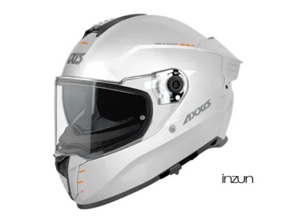 Integrální helma AXXIS HAWK SV solid a0 gloss pearl L (Velikost L)