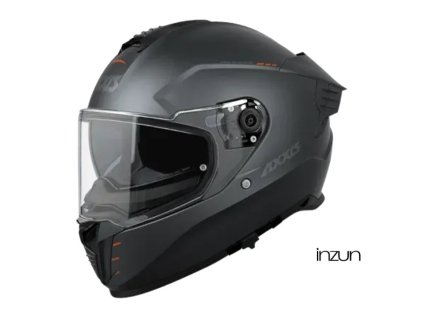 Integrální helma AXXIS HAWK SV solid a2 matt titanium L (Velikost L)