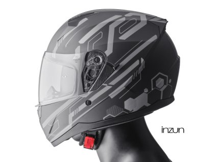 Integrální helma GMS HEXAGO ZG12501 šedá 2XL (Velikost 2XL)