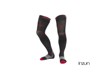 ponožky pod ortézy MX, ALPINESTARS (černá/červená) 2026 (Velikost L)