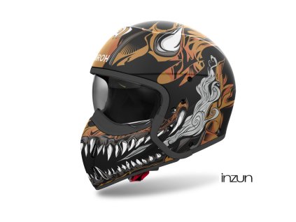 přilba J110 Oni, AIROH (matná) 2025 (Velikost M)