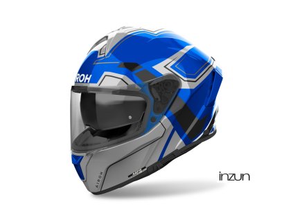 přilba SPARK 2 Dart, AIROH (modrá lesklá) 2026 (Velikost 0)
