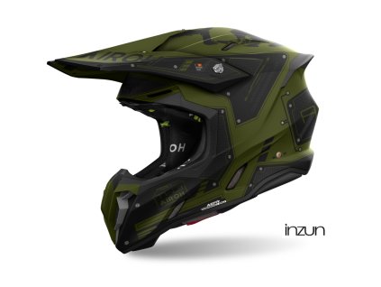 přilba TWIST 3 Military, AIROH (matná) 2025 (Velikost 2XL)