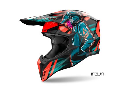 přilba WRAAAP Cyber, AIROH (lesklá oranžová) 2026 (Velikost 2XS)