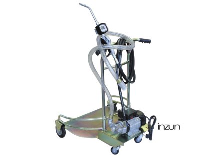 421977 pojizdna olejova vydejni souprava pro sudy 180 220 l elektricke cerpadlo