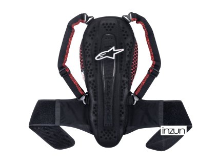 páteřový chránič NUCLEON KR-2, ALPINESTARS (černý/červený) 2025
