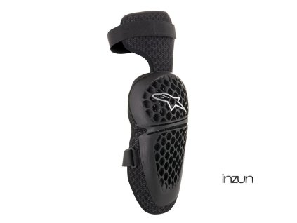 chrániče kolen BIONIC PLUS, ALPINESTARS (černá, pár) 2025 (Velikost S)