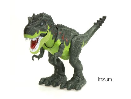 knoki dinosaurus t rex led efekty zvuky