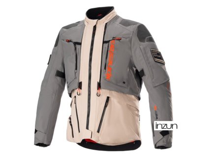 bunda AMT-10R DRYSTAR XF, ALPINESTARS (písková/černá/oranžová) 2025 (Velikost M)