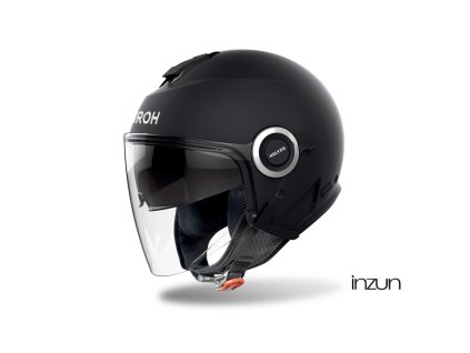 přilba HELYOS Color, AIROH (matná černá) 2026 (Velikost M)