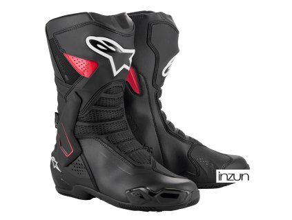 boty SMX-6 3 DRYSTAR, ALPINESTARS (černá/červená) 2025
