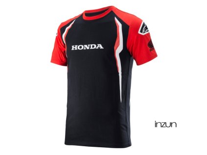 triko HONDA, ALPINESTARS (červená/černá) (Velikost XL)