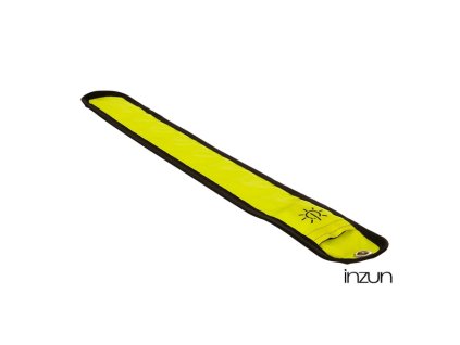 reflexní pásek Bright Halo se světlem z optických vláken, OXFORD (žlutá fluo, rozměry D x Š = 353 x 45 mm)