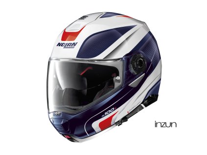 moto helma nolan n100 5 orbiter n com flat lava grey 74