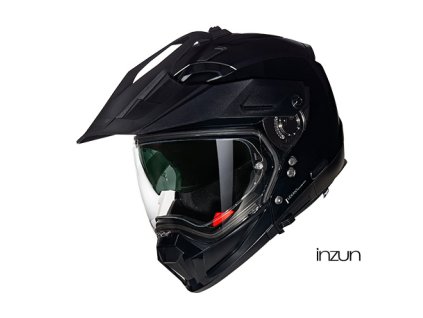 Moto helma Nolan N70-2 X 06 Classico N-Com Nero Glossy Finish 301 (Velikost S)