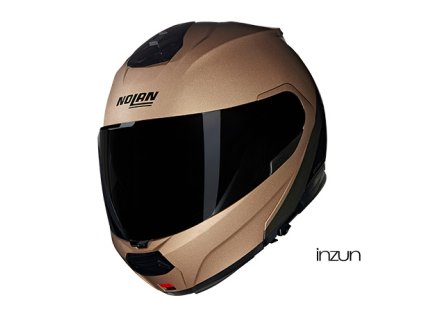 Moto helma Nolan N100-6 Verniciatura Speciale N-COM Sabbia/Nero 342 (Velikost M)