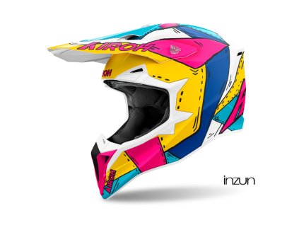 přilba WRAAAP Paint, AIROH (matná) 2026 (Velikost XS)