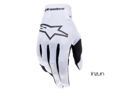rukavice RADAR, ALPINESTARS (světle šedá/černá) 2026 (Velikost XL)