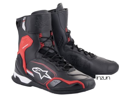 boty SUPERFASTER, ALPINESTARS (černá/červená/bílá) 2026 (Velikost 44)