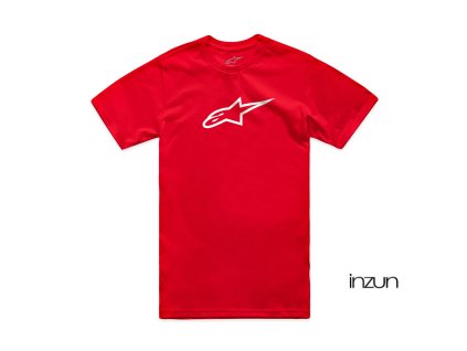 triko AGELESS 2.0 CSF, ALPINESTARS (červená/bílá) (Velikost M)