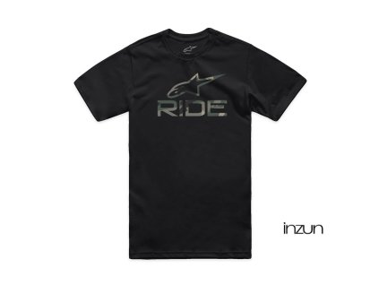 triko RIDE 4.0 CAMO CSF, ALPINESTARS (černá) (Velikost L)