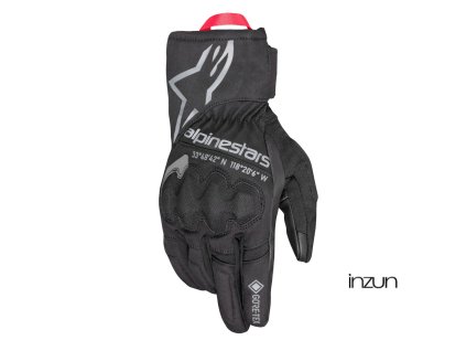 rukavice CRESTONE GORE-TEX, ALPINESTARS (černá) 2026 (Velikost 2XL)