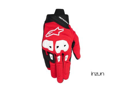 rukavice SP X 1, ALPINESTARS (červená/černá/bílá) 2026 (Velikost L)
