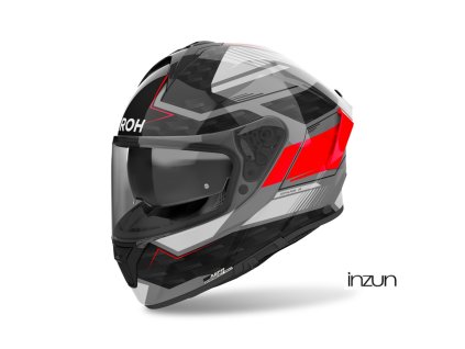 přilba SPARK 2 Zenith, AIROH (lesklá červená) 2025 (Velikost XL)