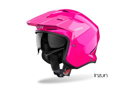 přilba KOMBAKT Color, AIROH (růžová lesklá) 2026 (Velikost M)