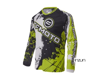 Dres CFMOTO QuickDry (neon zelený), 2XL (Velikost 2XL)