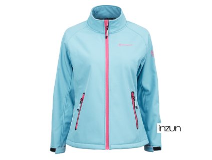 Dámská bunda CFMOTO Softshell, tyrkysová, XL (Velikost XL)