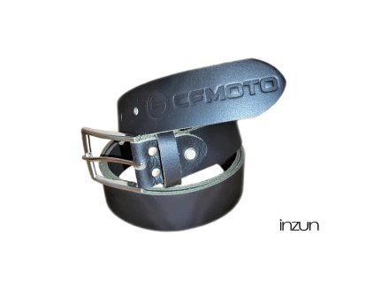Opasek CFMOTO kožený černý (Barva Černá)