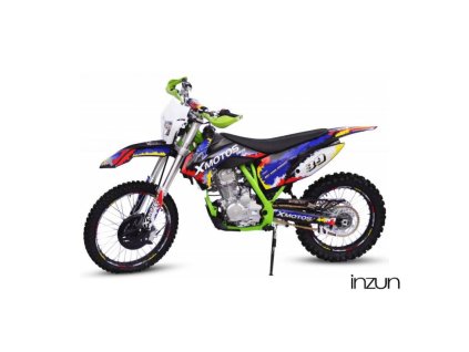 Motocykl XMOTOS - XB39 250cc 4t 21/18 H2O (Barva Zelená)
