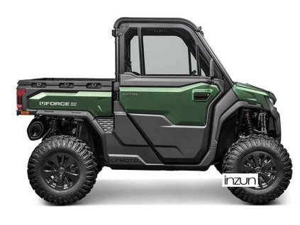 U10 PRO Dveře s elektricky ovládaným oknem (zelené), Levé (Varianta Pravé)