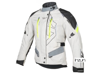 bunda Teressa II, AYRTON, dámská (krémová/žlutá fluo/šedá/černá) 2026 (Velikost 2XS)