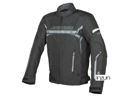 bunda Bullet II, AYRTON (černá/tmavě šedá) 2026 (Velikost S)