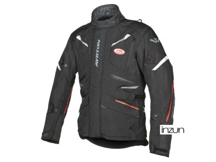 bunda Trail Jawa, AYRTON (černá/červená) 2026 (Velikost S)