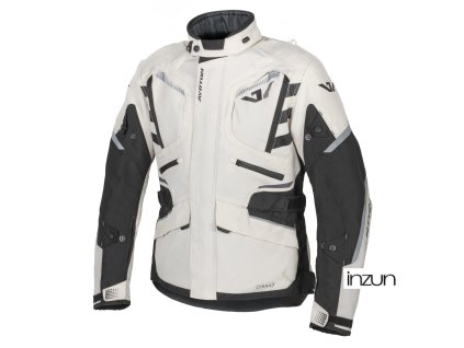 bunda Trail, AYRTON (světle šedá/černá) 2026 (Velikost 2XL)