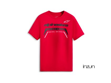 triko Q3 CSF, ALPINESTARS (červená) (Velikost L)